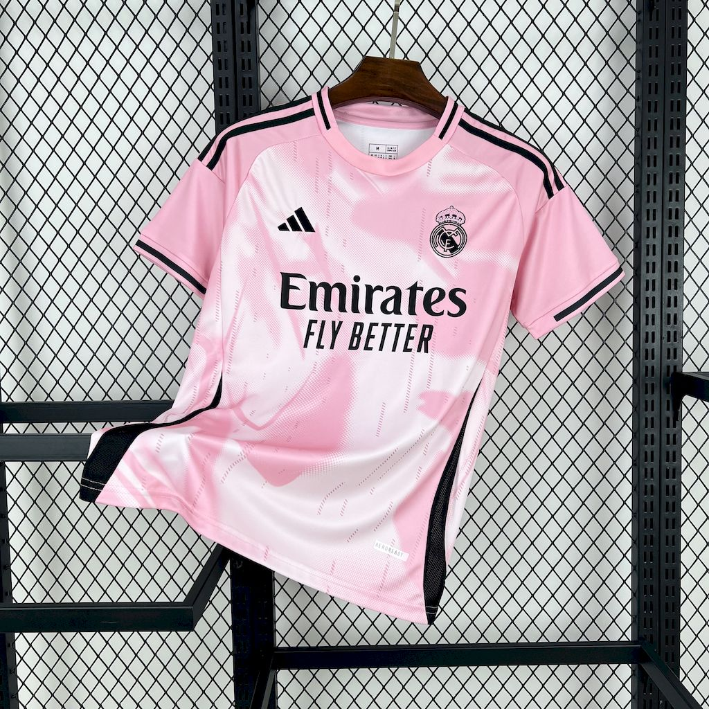 Maillot du Réal Madrid édition pink