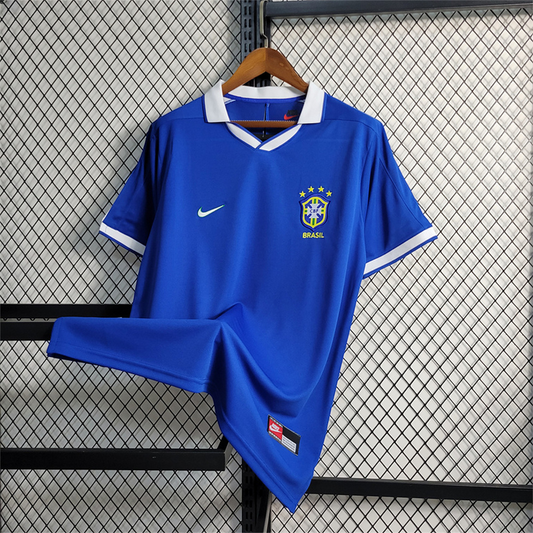 Maillot du brésil bleu 1997